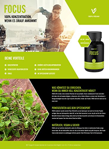 natürlicher Booster für mehr Konzentration und Gedächtnisleistung